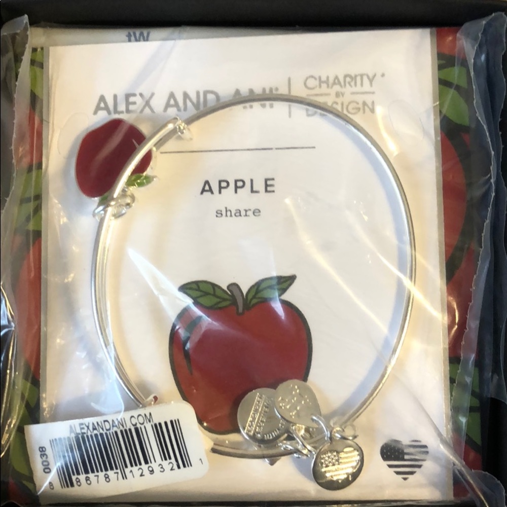 Alex and Ani Apple bracelet